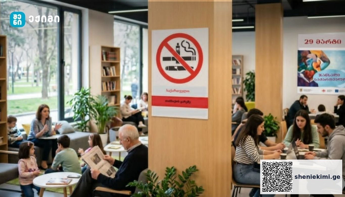 კანონის ამოქმედებიდან პირველივე წლებში მიოკარდიუმის ინფარქტის შემთხვევები 15-18%-ით, ხოლო ინსულტის მაჩვენებელი 12%-ით შემცირდა – თამბაქოსგან თავისუფალი ეროვნული დღე | sheniekimi.ge | შენი ექიმი